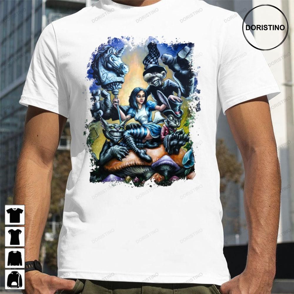 Alice In Wonderland Fan Art Limited Edition T-shirts